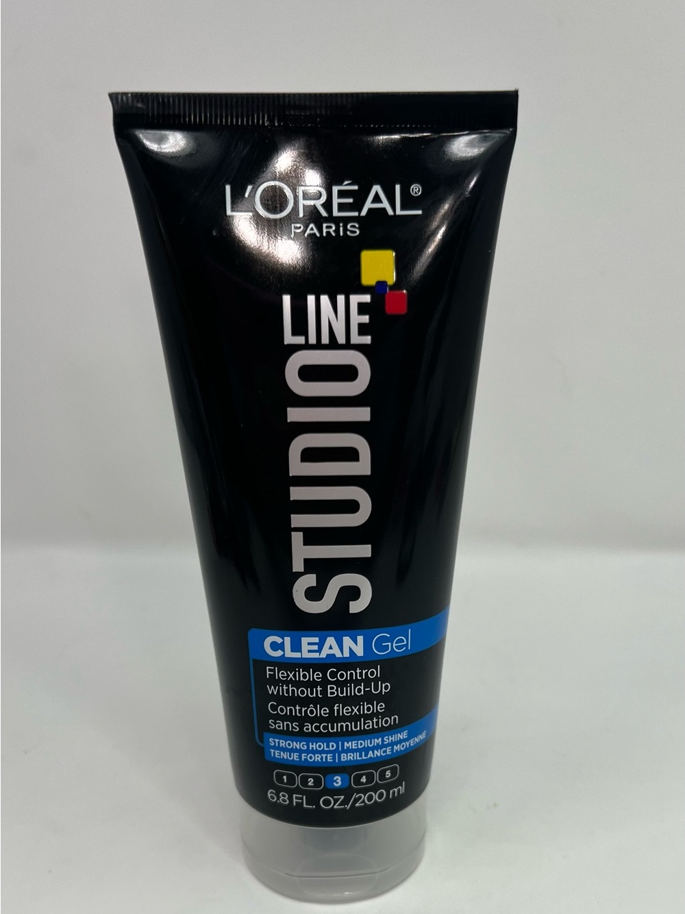 L'Oreal Paris Studio Line Strong Hold Clear Minded Clean Hair Gel, 6.8 oz New